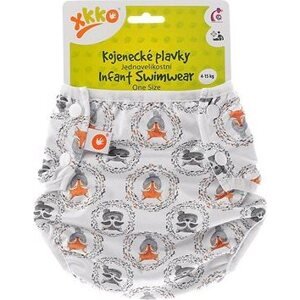 XKKO Jednovelikostní kojenecké plavky Fox&Raccoon