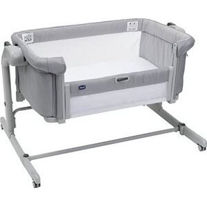 CHICCO Postieľka Next2Me Magic Evo – Grey Mist