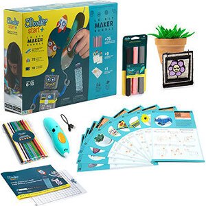 3Doodler Start+ Bundle + 147 náplní, 12 šablon, 9 karet aktivit, podložka