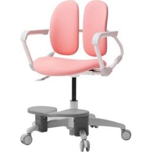 3DE Duorest Milky s podperou pre nohy a aretáciou otáčania, ružová