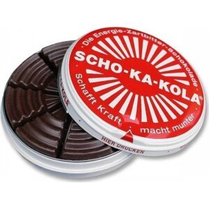 Genuport Trade SCHO-KA-KOLA čokoláda s kávou a kolovým orechom, horká