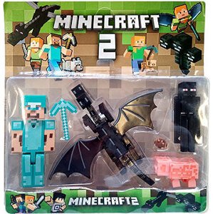 Toybit Kolekcia figúrok Minecraft Ender dragon sada 6 ks
