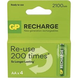 GP Nabíjacia batéria Recharge 2100 AA (HR6), 4 ks