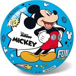 Mikro Trading Lopta 20 cm Mickey Mouse 10 m+ v sieťke modrá