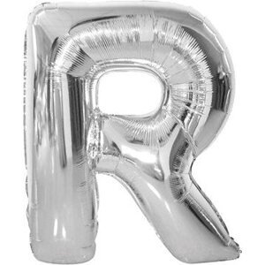 SMART BALLOONS Balón foliový písmeno "r" 102 cm