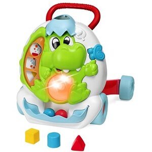 CHICCO Chodidlo s aktivitami a zvukom 2 v 1 Dino 9 m+