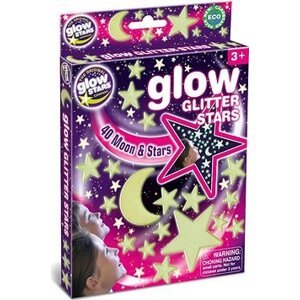 GlowStars Svetielkujúca dekorácia na stenu – Ligotavé hviezdy