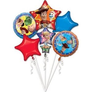 Amscan Balóniková kolekcia toy story príbeh hračiek 5 ks
