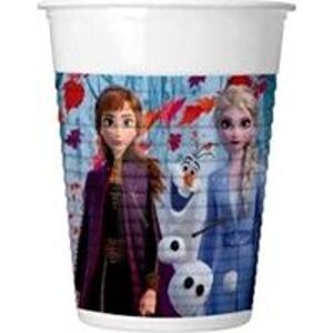 GODAN Plastové kelímky Frozen 2 – Ľadové kráľovstvo 2 – 200 ml 8 ks