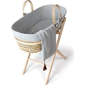 Funnababy Mojžišov kôš s výbavou Dove Grey