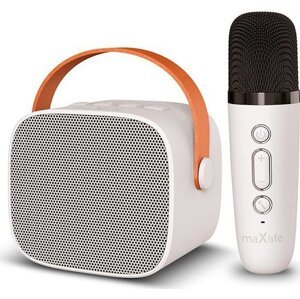 Maxlife MXKS-100 Bluetooth karaoke sada biela