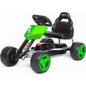 BABY MIX Go-kart motokára Speedy zelená