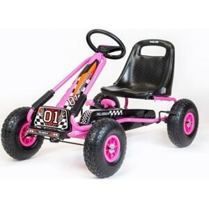 BABY MIX Go-kart motokára Razor ružová
