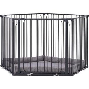 BabyDan Carl Pentagon Playpen čierna