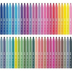 MILAN 06CT50 Conic Tip Fibrepen – súprava 50 farieb