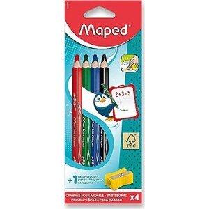 MAPED na biele tabule, stierateľné za sucha, 4 farby