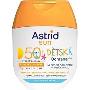 ASTRID SUN Detské mlieko na opaľovanie SPF 50 60 ml