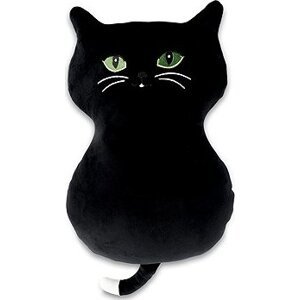 SVITAP sleepwell Polštářek mikrospandex - Kočka černá 32 cm