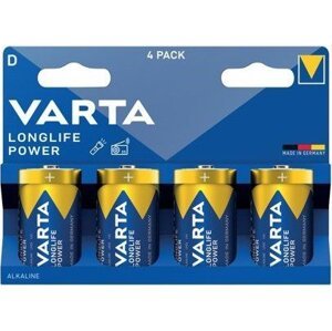 VARTA Longlife Power 4 D (Plastic free Double Blister)