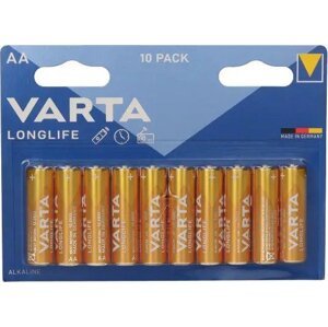 VARTA Longlife 10 AA (Plastic free Double Blister)
