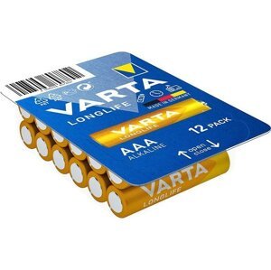 VARTA Longlife 12 AAA (Plastic free CUBE Tray)
