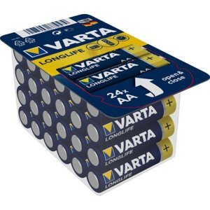 VARTA Longlife 24 AA (Plastic free CUBE Tray)