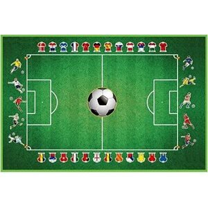 Siva Koberec Futbal 150 × 100 cm
