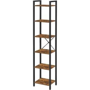 Houseland Vasagle Porat 187,5 cm hnedá